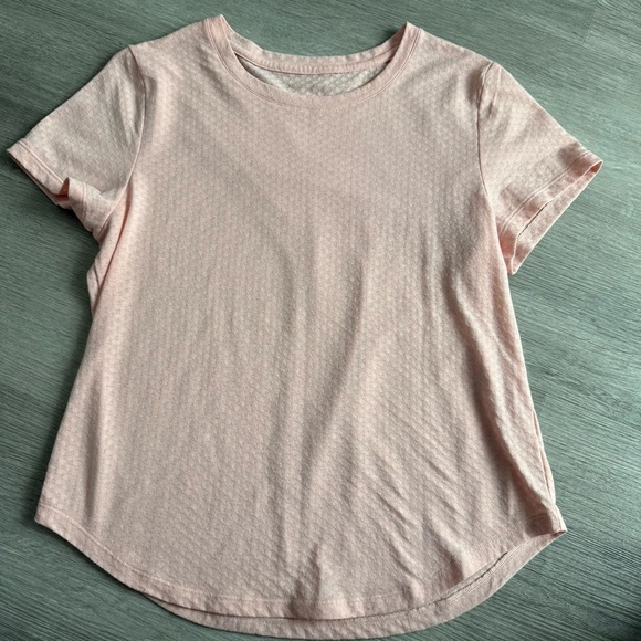 ZYIA Tops - Women's Peach Short Sleeve Top